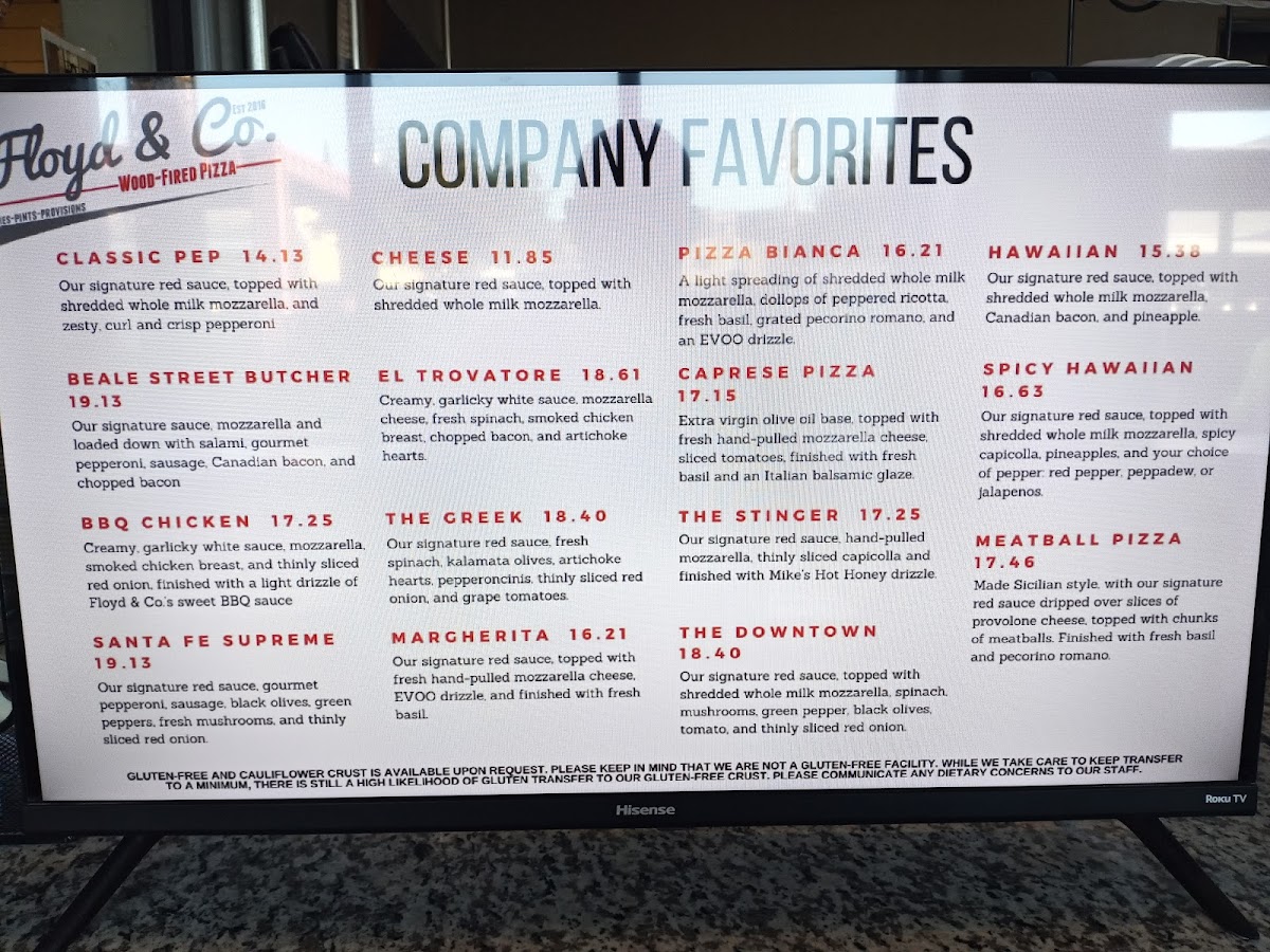 Menu Floyd And Company Wood-Fired Pizza-2